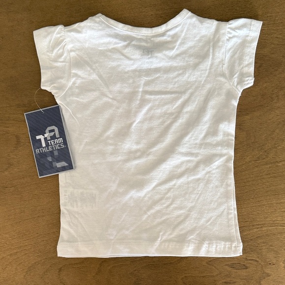 Team Apparel White and Orange Oklahoma State Cowboys Tee - Picture 4 of 4